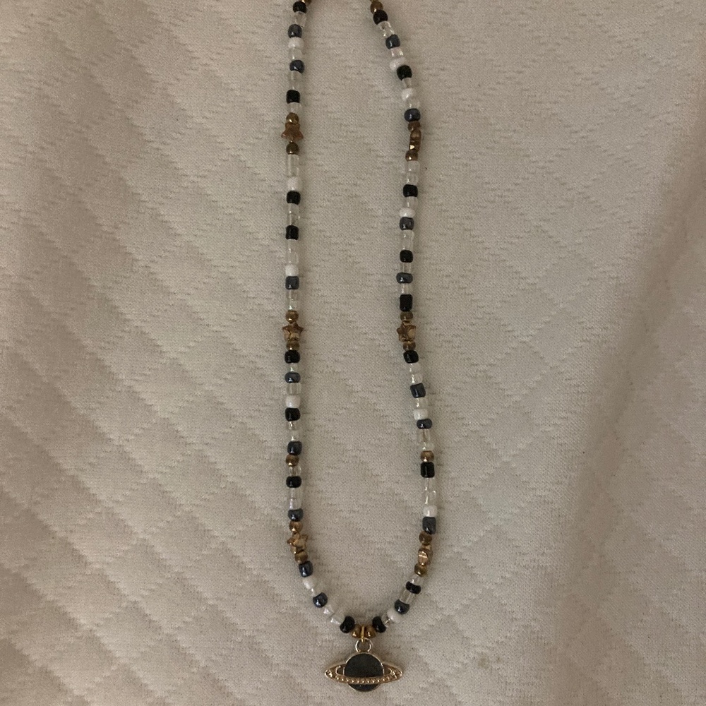 Handmade necklace (choker length)